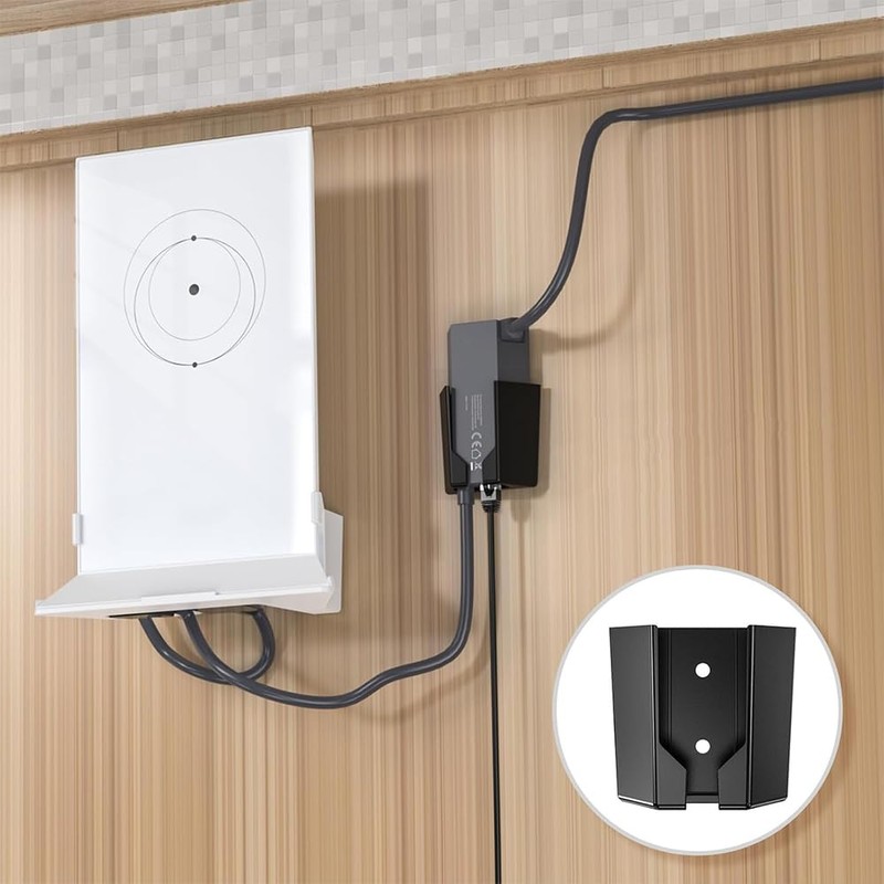 Hsthe Sea ABS-Wandhalterung für Starlink V2 Ethernet-Adapter, Satellitenhalterung für Ihr