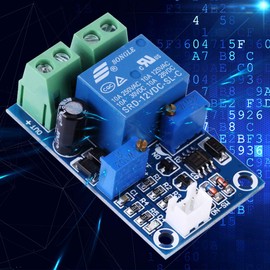 Undervoltage Board, 12V Battery Low Voltage Cut Off Automatic Switch On Recovery Module Undervoltage Control Switch Storage Battery Module