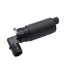 1 PC SHLPDFM Black Single Outlet Front Windscreen Washer Jet