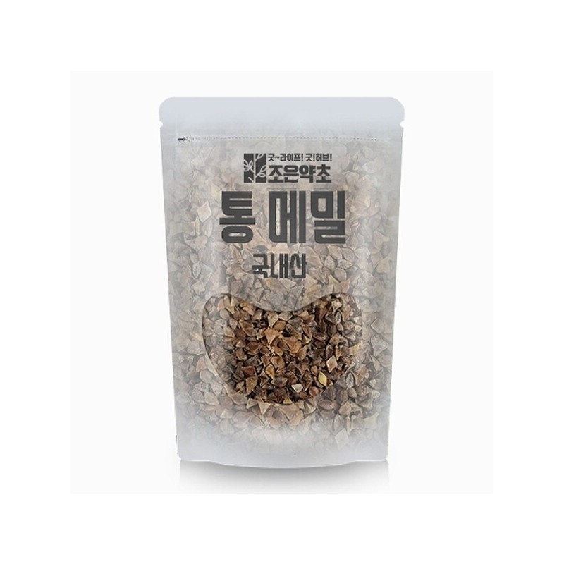 Joeun Yakcho 조은약초 메밀(통) 600g Good Herb Buckwheat (Whole) 600g
