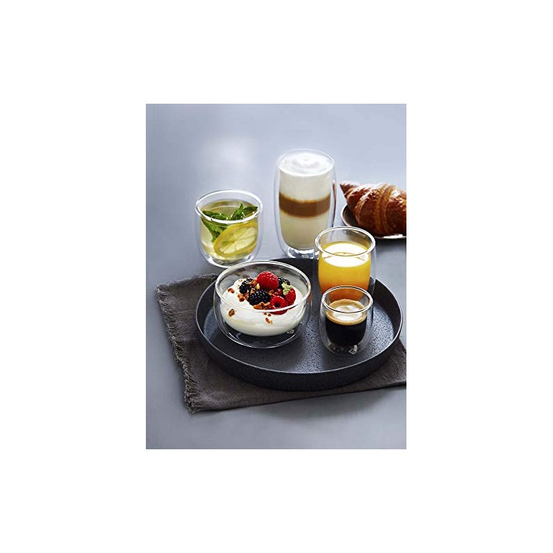 ZWILLING Sorrento 2-pc Double-Wall Glass Bowl Set, 9.4-oz, 280ml