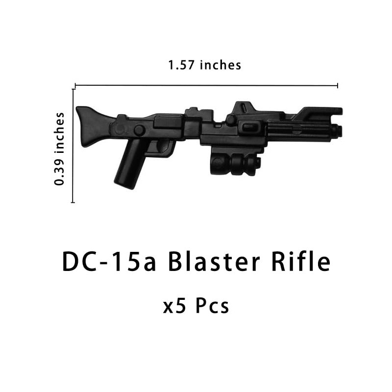 Clone Storm Trooper Blaster Pack DC-15 DC-17 Weapons for Minifigures