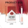 Tongyend Matte Lipstick Sets,4Pcs Long Lasting Lipstick,Highly Pigmented Non-Stick Cup