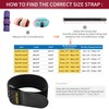 Trilancer Elastic Cinch Straps with Anti-Slip Strips, 12 "x 2"(8