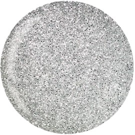 Cuccio Pro Powder Polish Dip - Silver Glitter - Nail Lacquer for Manicures & Pedicures, Easy & Fast Application/Removal - No LED/UV Light Needed - Non-Toxic, Odorless, Highly Pigmented - 2 oz
