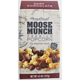 Harry & David Dark Chocolate Moose Munch Popcorn 4.5 oz Box