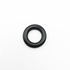 50 Pieces Black Plastic O Rings for Sewing DIY Craft Tool Accessories Quality POM Crochet Ring Circle Hook Outdoor Tent Luggage Webbing Accessories