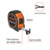 Truper FCG-10M Flexómetro compacto 10 m con grip cinta 25