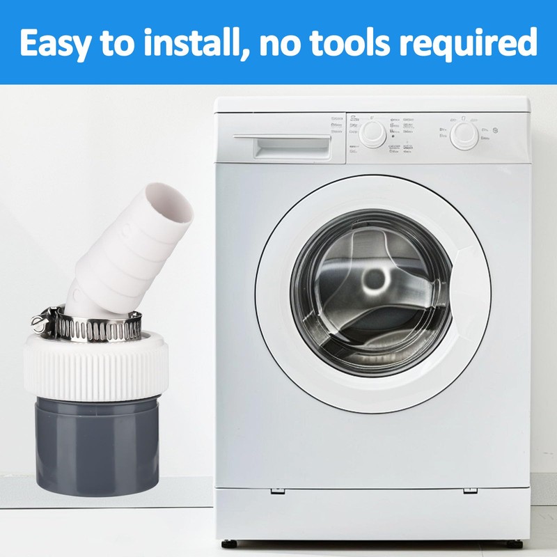 Washing Machine Drain Adapter, Washing Machine Connection Input Diameter 18-24