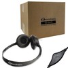 Soundnetic SNCCV Classroom Stereo Headphones with Leatherette Earpads and Volume