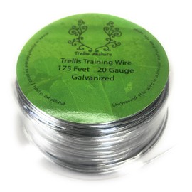 Plants Trellis Training Wire Single Coil (Metal, 175Ft)