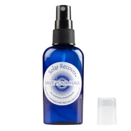 Solar Recover Detangler Spray & Leave In Conditioner Travel Size (2 Ounce) - Moisturizing Frizz Control Hair Care for Dry & Damaged Hair - All Natural Hair Treatment With Vitamin E & Coconut Oil