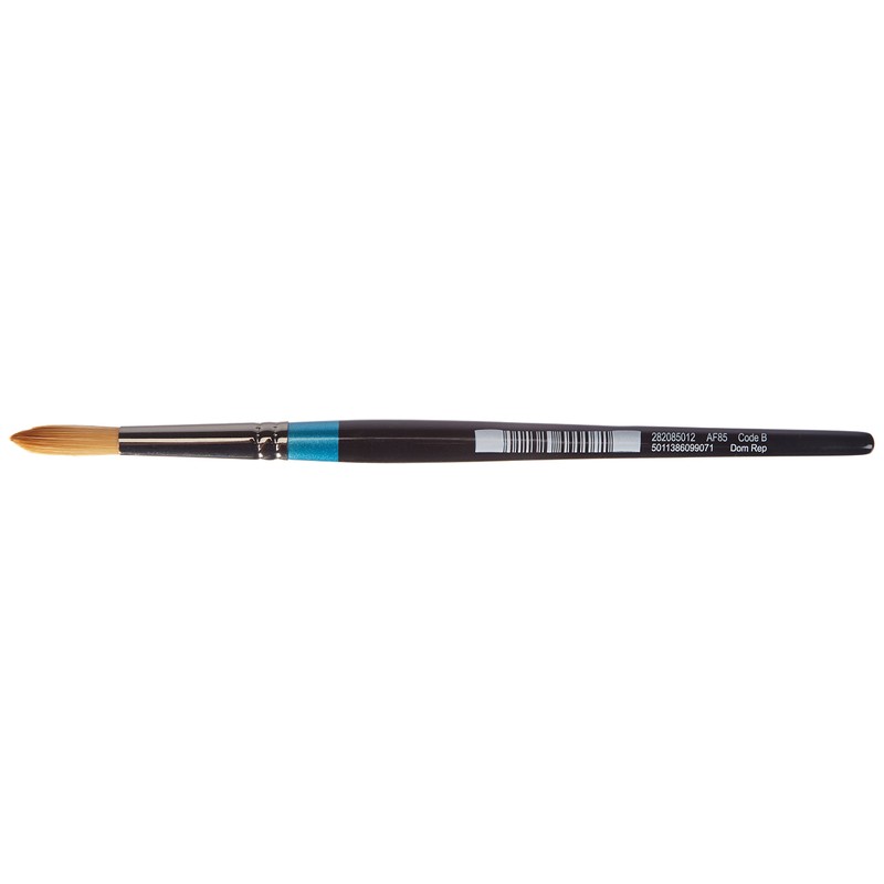 Daler-Rowney Aquafine Watercolour Brush, Soft Synthetic Hair, Short Handle, Round,
