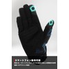Komine GK-1833 Motorcycle Protective Mesh Gloves Brave Black Dark Grey