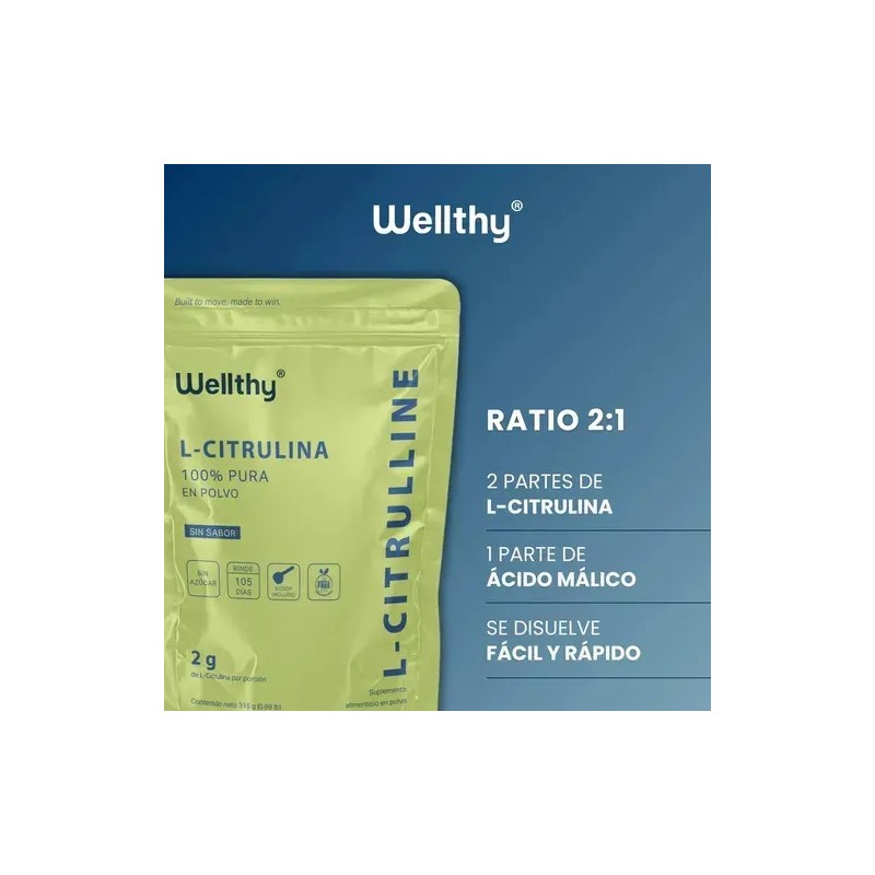 Wellthy L-citrulina 315g