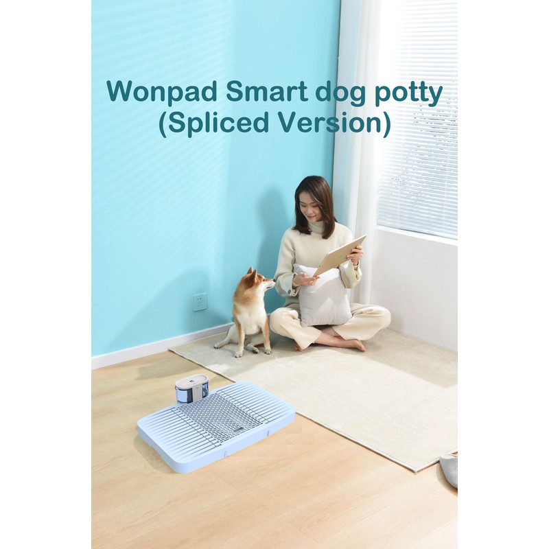 WonPad Smart Dog Potty Free from Disposable Pee Pads!Automatical Pee