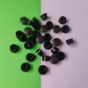 ZYYC 30 Pcs Black Plastic Hole Plugs, 16mm (5/8")