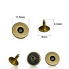 Trimming Shop Denim Rivets Jeans Decorative Brass Hat Studs Replacement