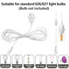 20FT Hanging Lantern Extension Cord, Pendant Light Cable with On/Off
