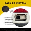 Car Front Bumper Tow Hook Cover Compatible with Subaru WRX