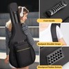 CAHAYA 41 In Acoustic Guitar Bag 0.35 In Thick Padding