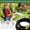 Garden Hose 75 ft, Non-Expandable Flexible Water Hose with 10