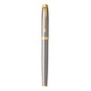 Parker IM Premium Fountain Pen | Brushed Metal with Gold
