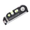 Multipurpose Laser Leveller Infrared Spirit Level Tape Measure Tool for