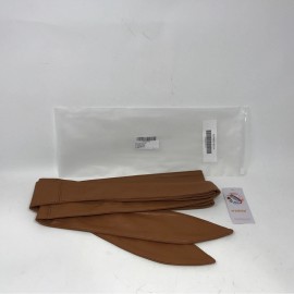 Whippy Obi PU Leather Fashion Wrap Around Belt, 265cm - Brown