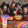 Pack de 100 Pulseras Neón Luminosas YOSGO para Fiestas y