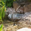 esotec Solar Single Pump Pond Pump Fountain 250 330 LED,