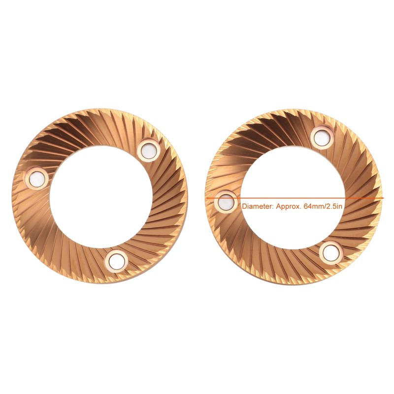 64mm Plated Multi Purpose Flat Burr for DF64, Anfim, Lagom,