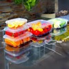 Lustroware Airtight Food Storage Container Set of 3, Micro Clear