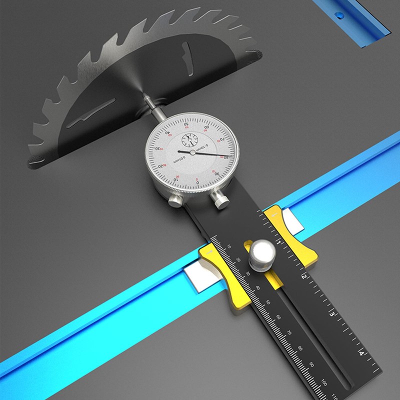 Table Saw Miter Gauge - Table Saw Dial Indicator Gauge,