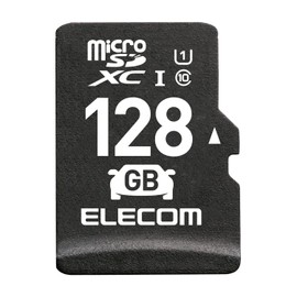 Elecom MicroSD 128GB SDXC Dash Cam Heavy Duty Class 10 UHS-I MF-DRMR128GU11