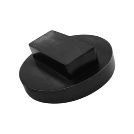 Car Jack Pad,Slotted Trolley Jacking Rubber Blocks,Pinch Weld Side Frame Rail Protector Pad,Universal Floor Jack Rubber Pad Adapter Jacking Tool Car Accessories,68 * 68 * 20.5MM