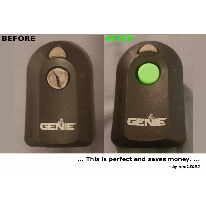 Genie Hard Plastic Button for Genie IntelliCode Garage Door Remote