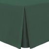 Linen Home Box Pleated Base Valance Sheet Single Bed Skirt