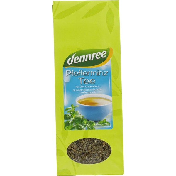 dennree Organic Peppermint Tea with 20% Spearmint (6 x 40