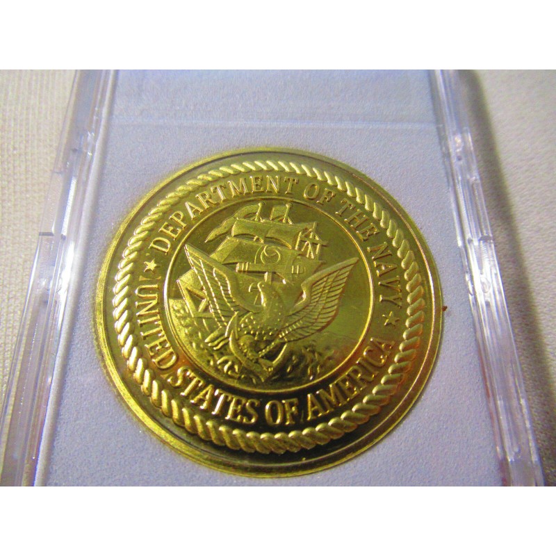 US NAVY - USS Raleigh (LPD-1) Challenge Coin
