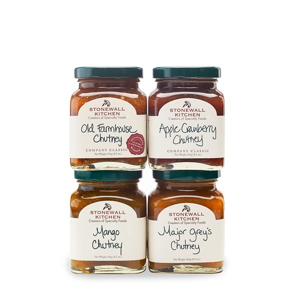 Stonewall Kitchen Our Chutney Collection (4 pc Collection)