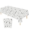 Hegbolke 2 Pack Musical Notes Tablecloths 54 x 108Inch Reusable