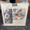 Studio Mercantile NEW! Oversized 14” Jumbo Wood Gold Tic-Tac-Toe Set
