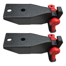 LUYWTE Fits  Toyota Tundra 2007-2021 Front Tow Hook Mount D-Ring Shackle Bracket&D-ring