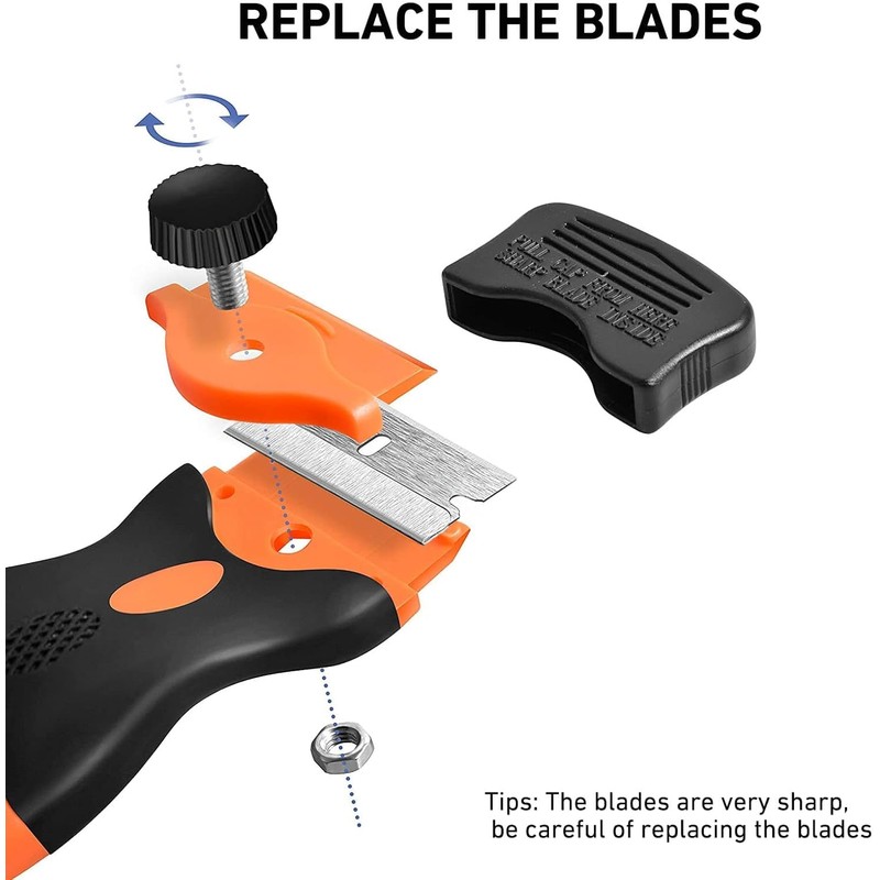 JAAGS Headley Tools Single Edge Razor Blades - 100 Pack,