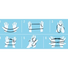 folia 33177 Finger Twist Thread Game, in Trendy Rainbow Look, approx. 160 cm Long, Finger Game for Boys and Girls from 5 years, Ideal as a Small Gift, Party Bag and for the School Playground