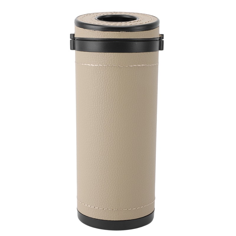 Car Tissue Holder Lightweight Leather and Tungsten Steel Car Tissues