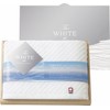 Imabari Bath Towel, The White, Made in Japan, Slim Bath