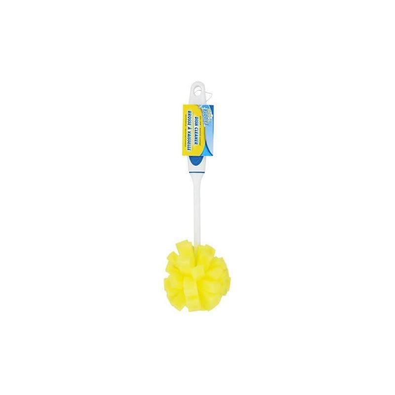 Scrub Buddies Dish Cleaning Sponges, Blue/Yellow