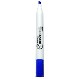 Helix Whiteboard Dry Wipe Marker Pens Chisel Tip x4 (Assorted)